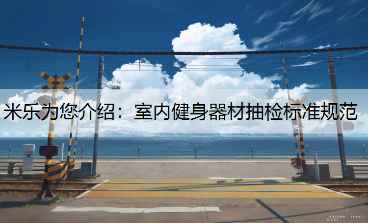室内健身器材抽检标准规范